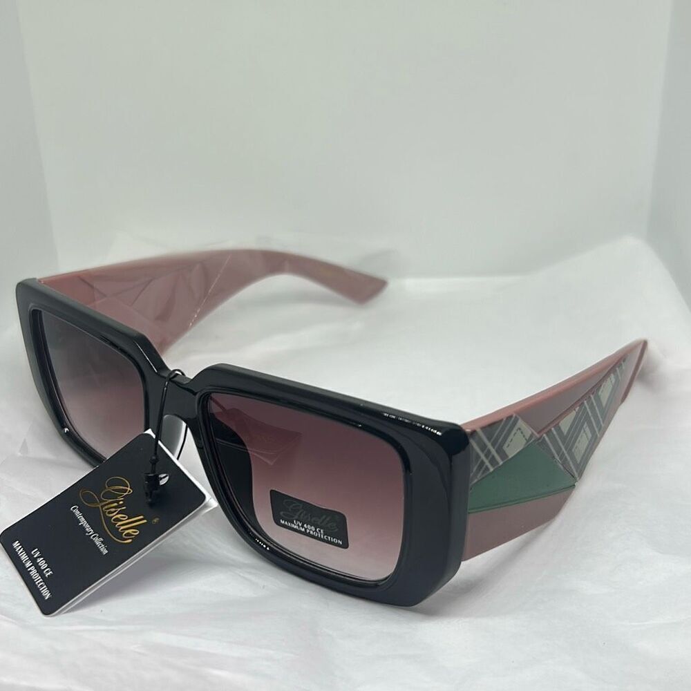 Giselle Model 22575 Contemporary Collection Sunglasses UV400 Protection Square F